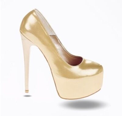 Goldene High Heels
